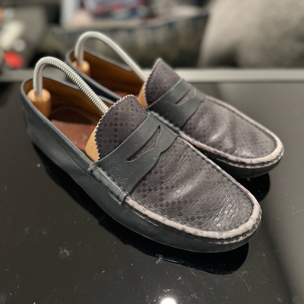 Gucci Drivers in Blue - Men’s (8) - Picture 2 of 10